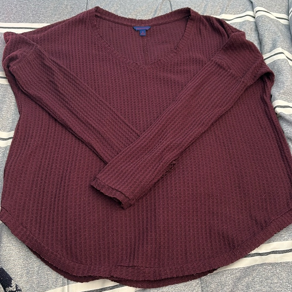 ✨HP✨Aeropostale Maroon Sweater